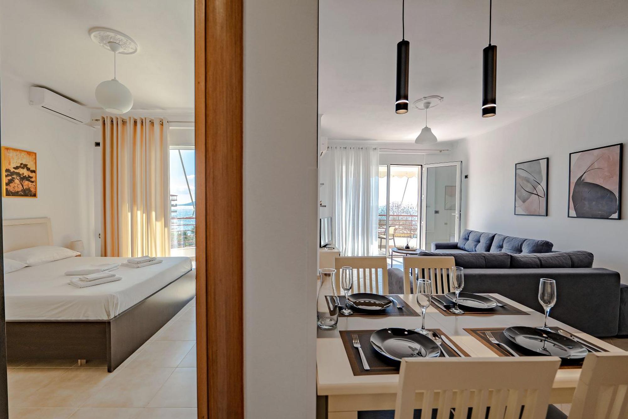 Sunny Apts Sarande Ngoại thất bức ảnh